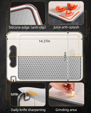 SOURCEBEAT juice groove catches liquids and keeps counters tidy.