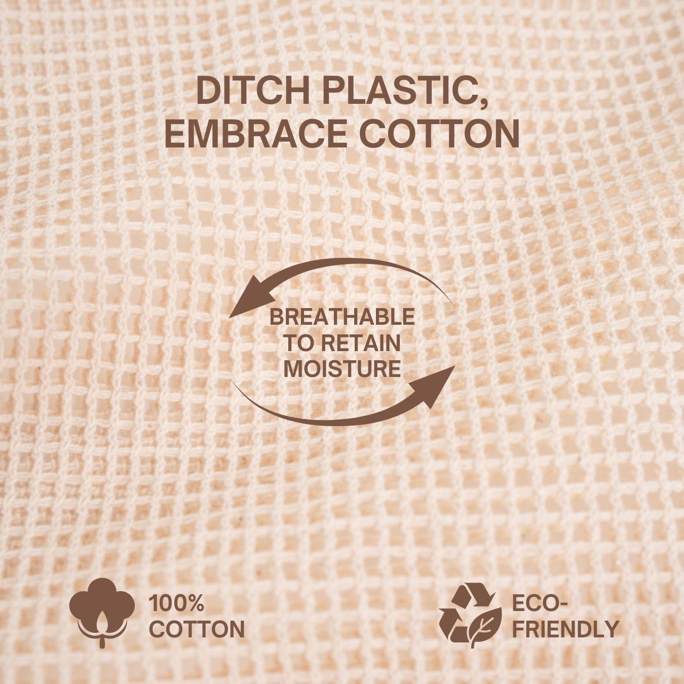 Beige SOUS HOUSE bags offer a plastic-free storage solution.