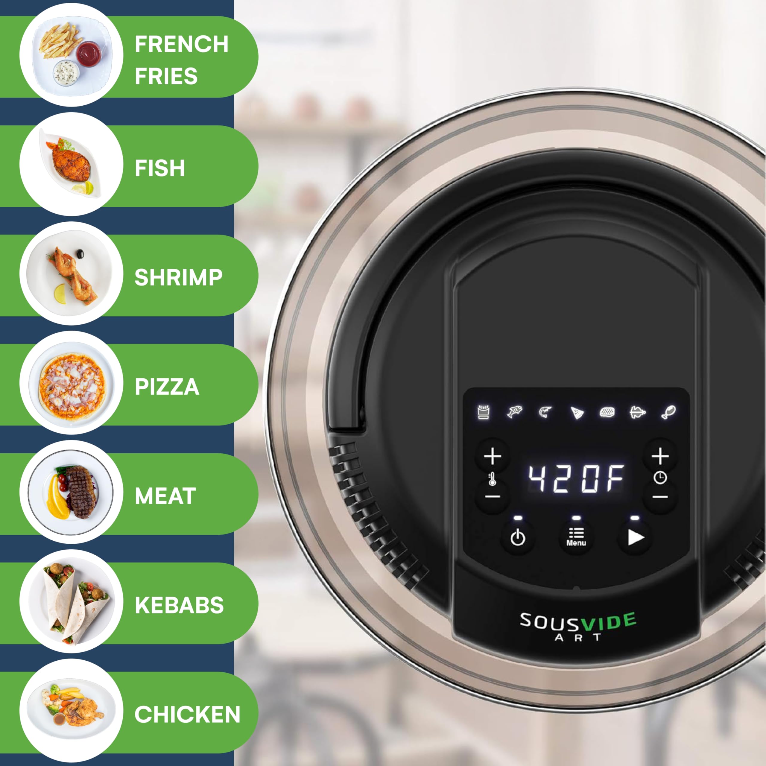 SOUSVIDE ART detachable lid cleanup makes dishwasher-safe maintenance easy.