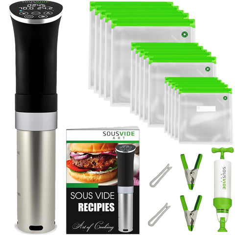 SOUSVIDE ART immersion circulator with digital panel for precise temperature control and reliable results