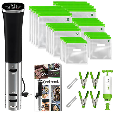 SOUSVIDE ART immersion cooker front view for precise heat and even cooking