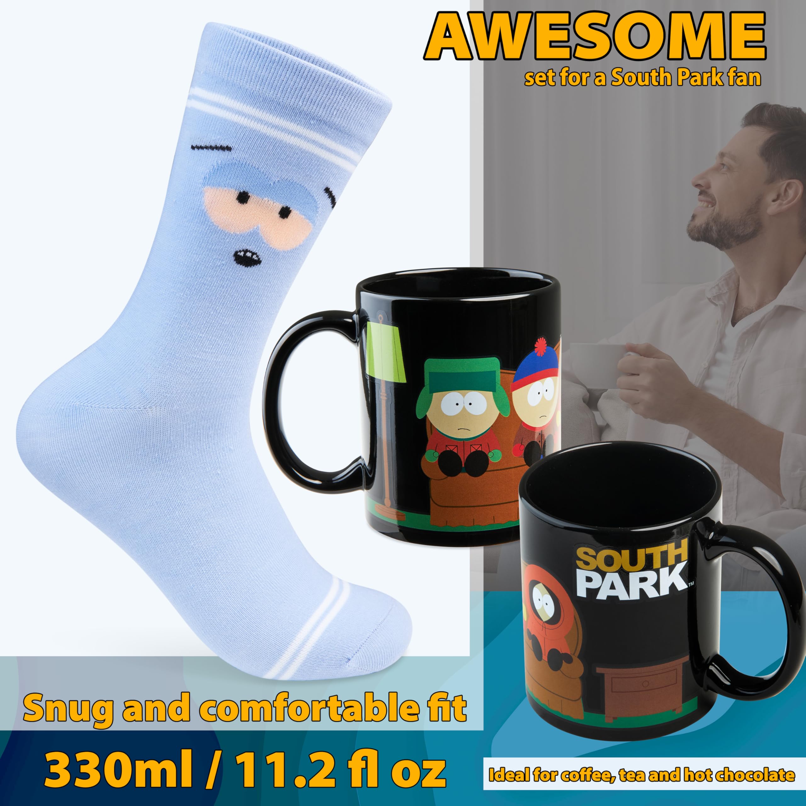 South Park gift box design presents a ready-to-gift experience for him.