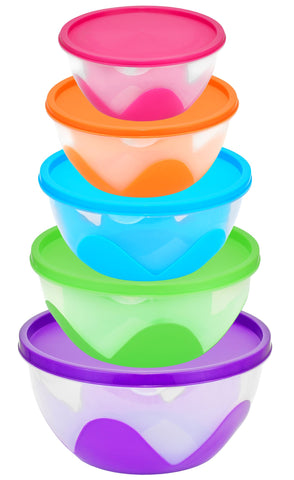 Southern Homewares containers shown in dishwasher-safe design for quick cleanup.