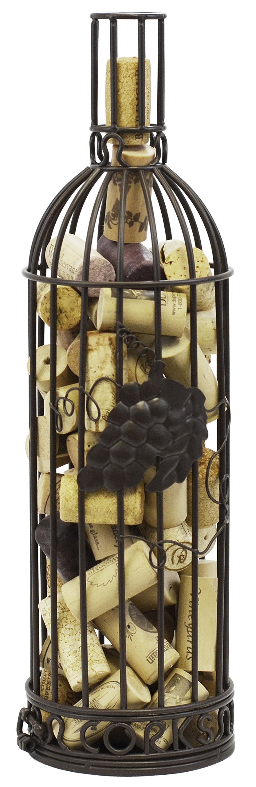 Southern Homewares wine cork holder with grapevine design, elegant display for corks and party ambiance.