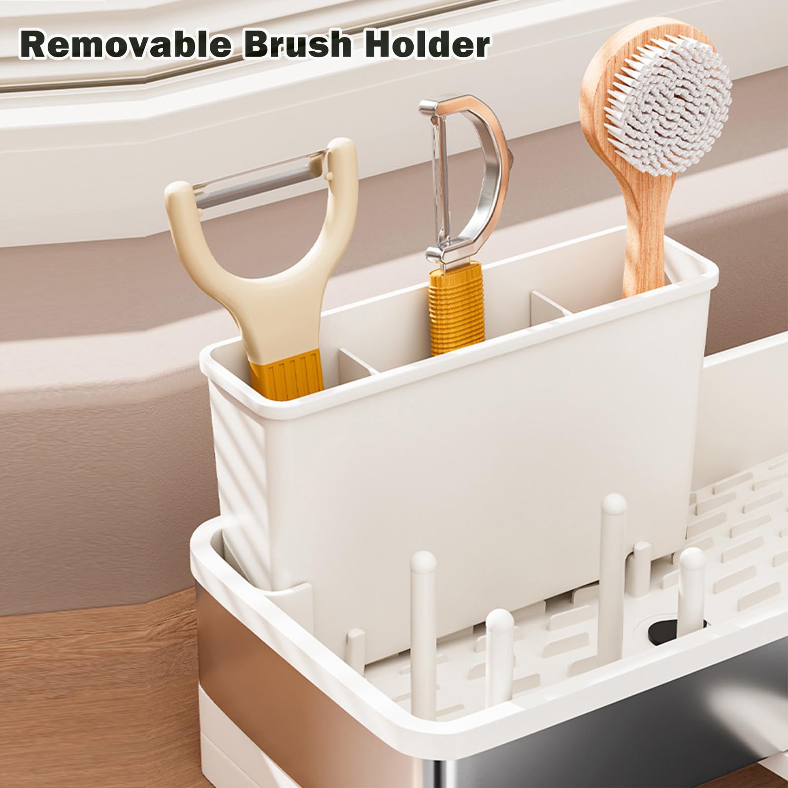 SOVGIZF easy-clean drainage spout speeds drying after chores
