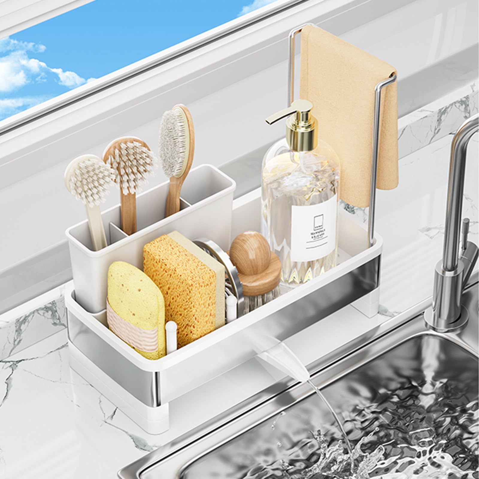 SOVGIZF versatile storage for kitchen, bathroom, and laundry tasks