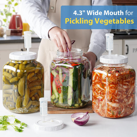 Sovietiep airlocks safely release gases to support steady fermentation.