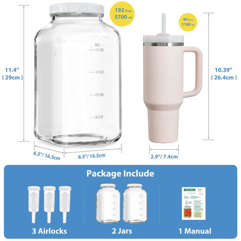 Sovietiep airtight lid ensures a 100% seal during fermentation.