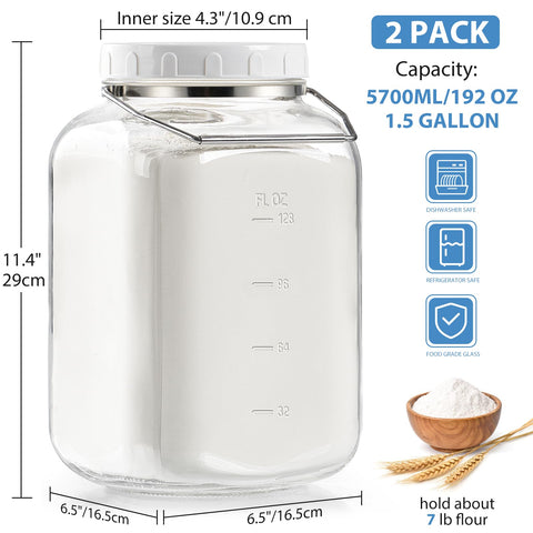 Sovietiep jar with stainless steel handle for secure carrying.