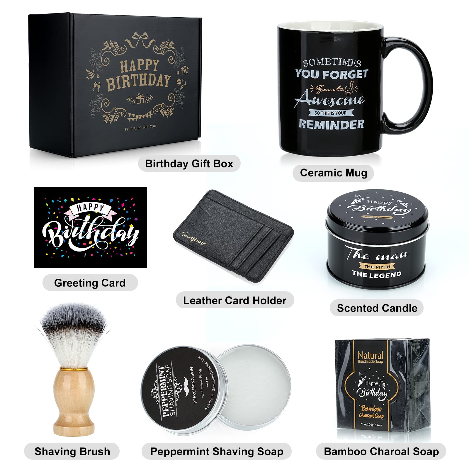 Sovyime 15oz black mug featured for daily beverages.