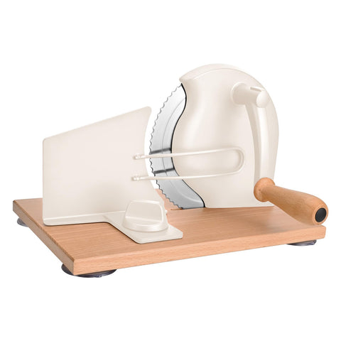 SOWKIPE manual bread slicer base with suction cups for steady home use.