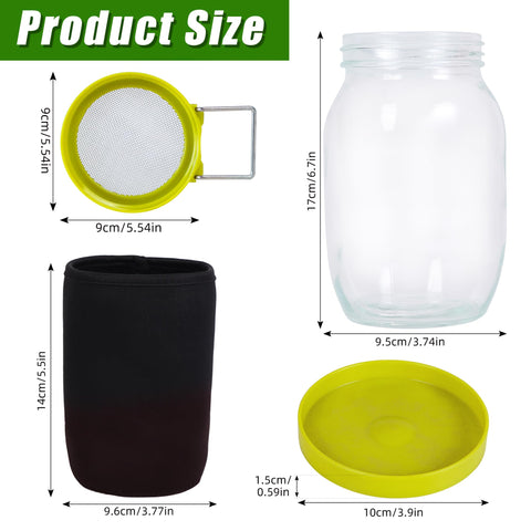 Sozize mesh lid with stainless steel supports clean drainage and seed containment.