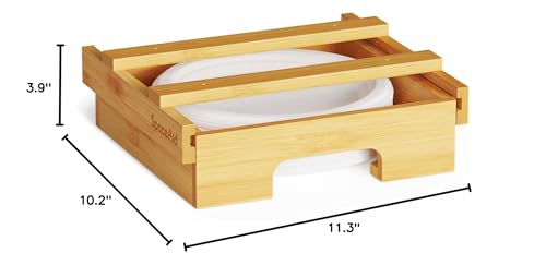 Adhesive-install option avoids drilling for a clean setup.