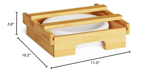 Adhesive-install option avoids drilling for a clean setup.