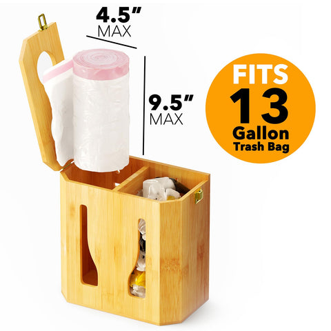 SpaceAid Bamboo over-cabinet hangers for versatile mounting