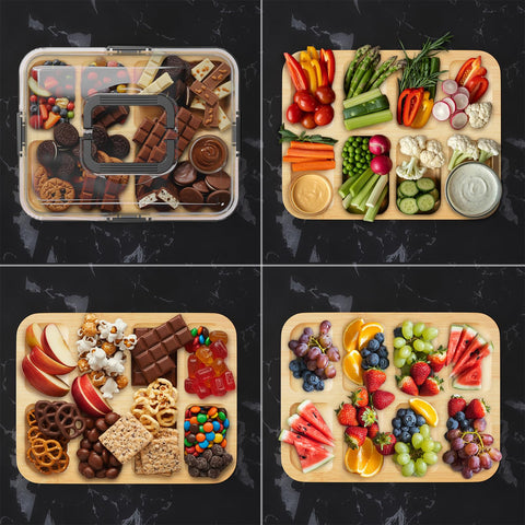 SpaceAid locking lid helps keep snacks fresh during travel and storage