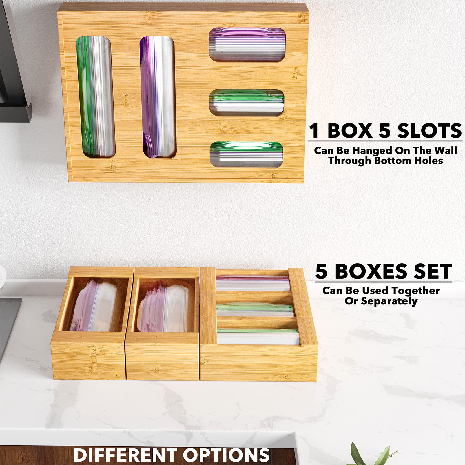 SpaceAid drawer organizer measures 16.5 by 12 by 3 inches