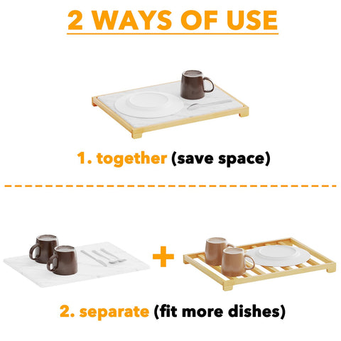 SpaceAid easy-assembly setup completes a kitchen organizer quickly.
