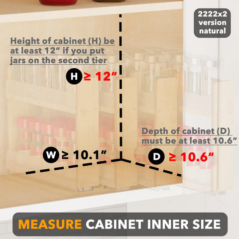 SpaceAid heavy-duty slide rails supporting smooth cabinet operation
