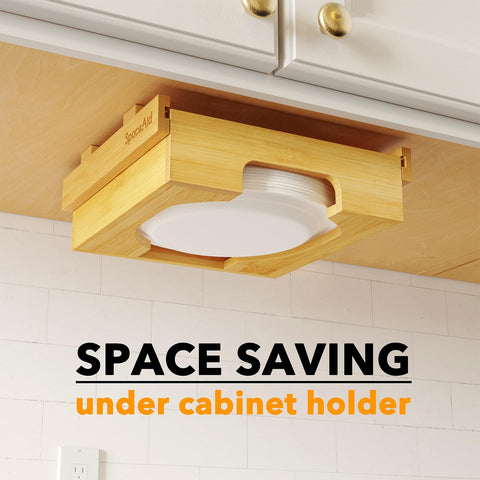 Interior view reveals 2.8-inch space for plates.