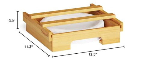SpaceAid patent-pending design combines function with bamboo aesthetics.