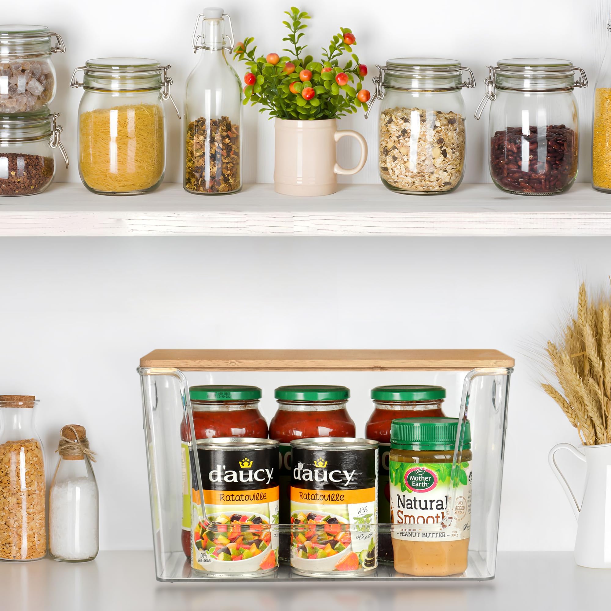 Spacemart versatile storage for fruits, snacks, or kitchen accessories