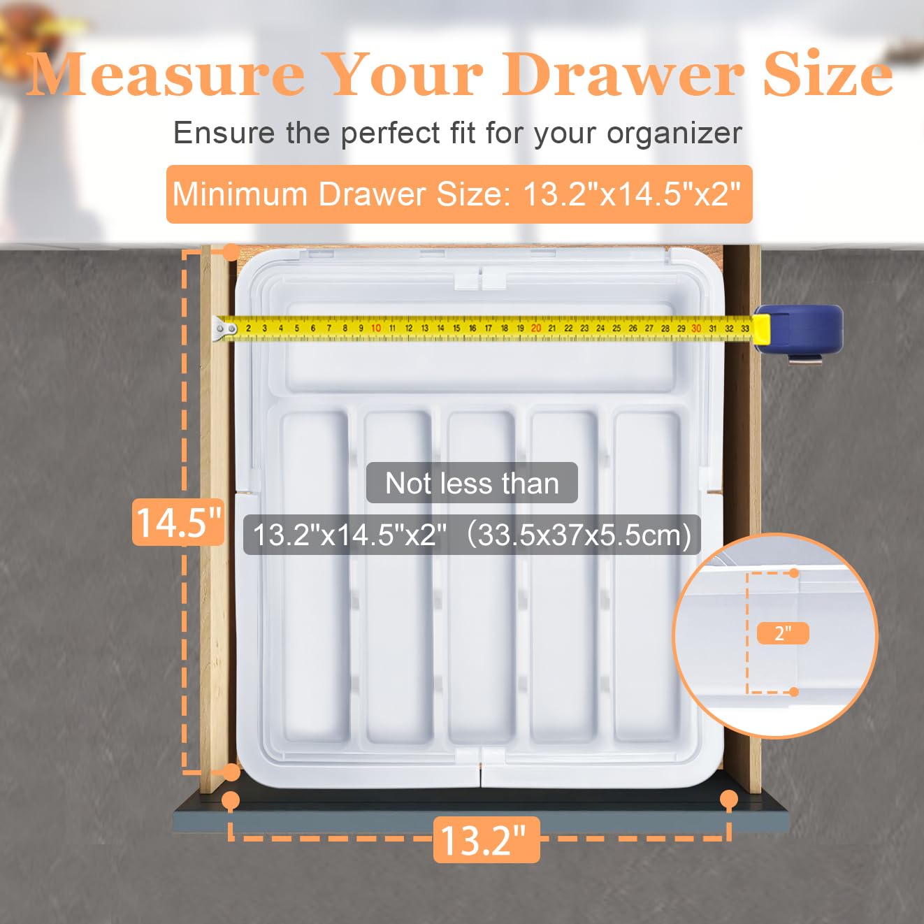 Spaclear curved grooves for quick utensil access.