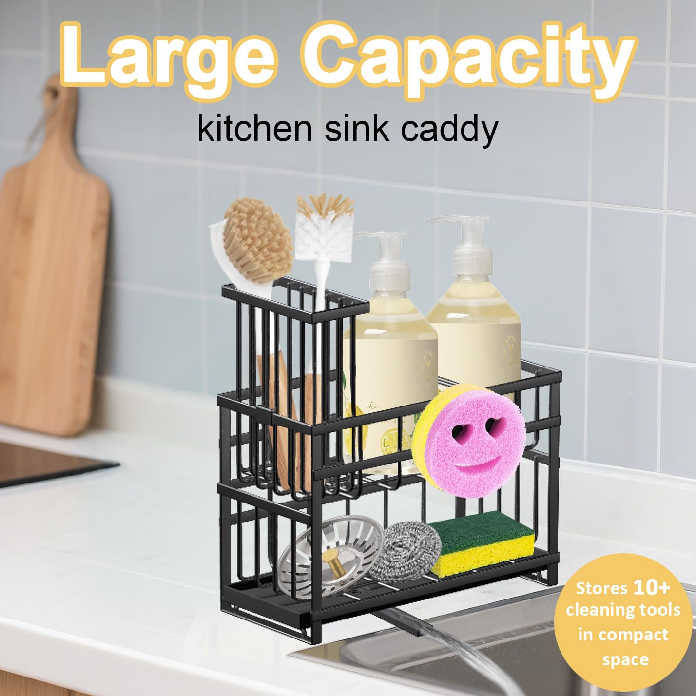 Spaclear kitchen countertop organization solution enhances daily use.