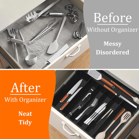 Spaclear non-slip feet detail keeping the organizer stable during use.