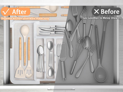 Spaclear non-slip feet keep tray steady during use.