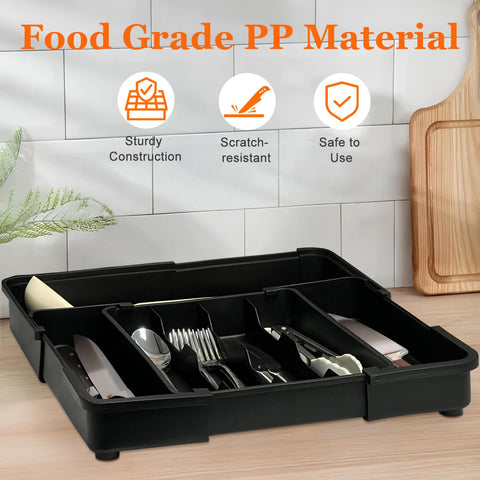Spaclear in-drawer organization idea for a tidy kitchen.
