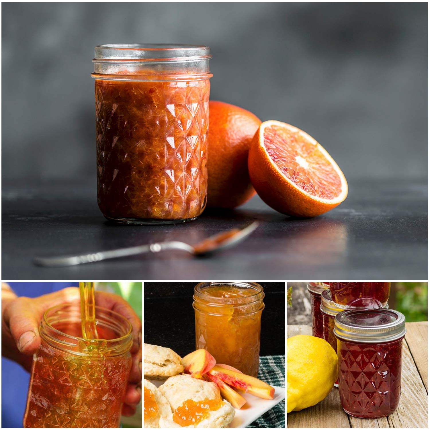 SPANLA jars with jelly demonstrate versatile kitchen storage and gifting options