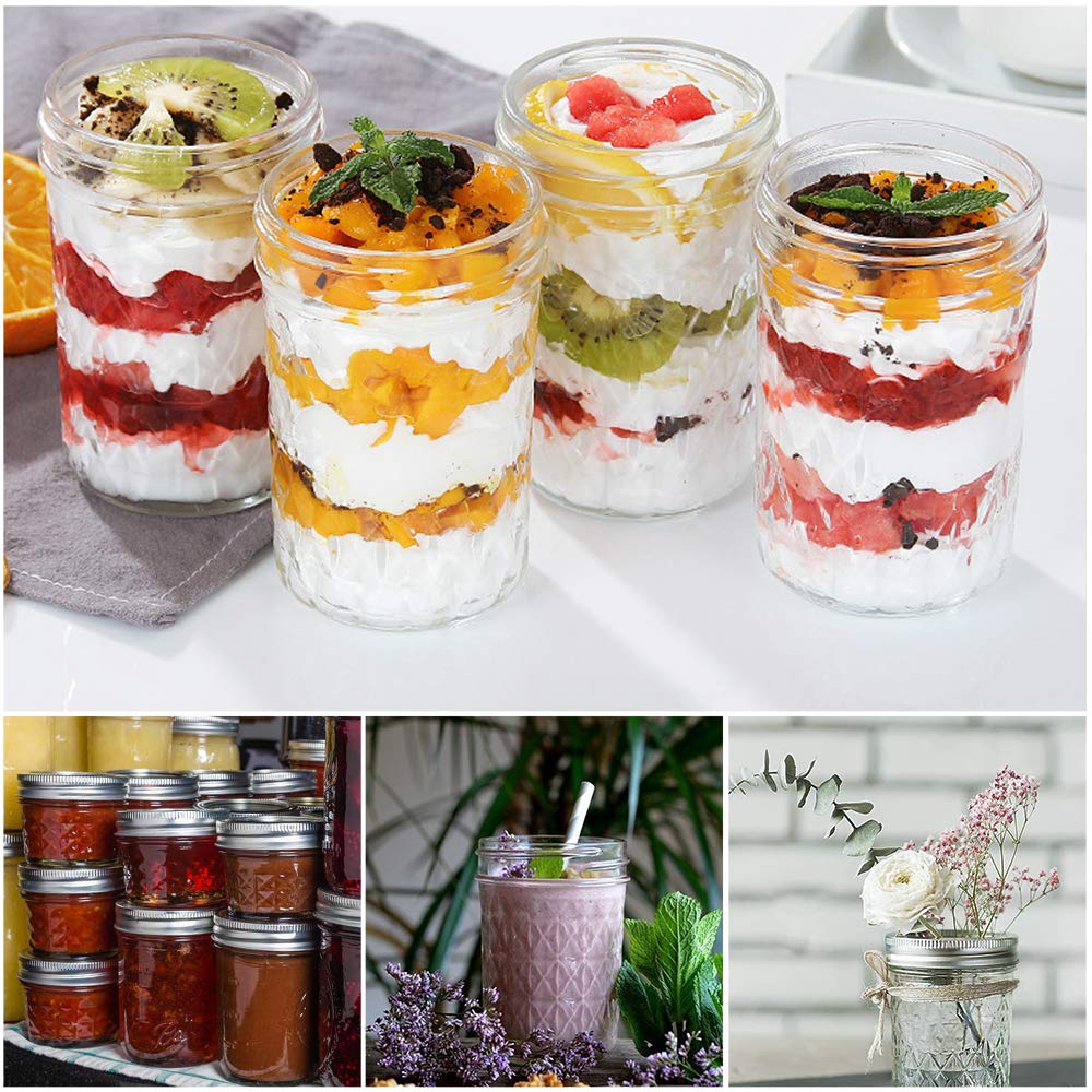 SPANLA mason jars water bath-safe option for home canning projects