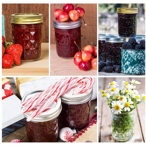 SPANLA microwave-safe jars with lids removed for quick reheating