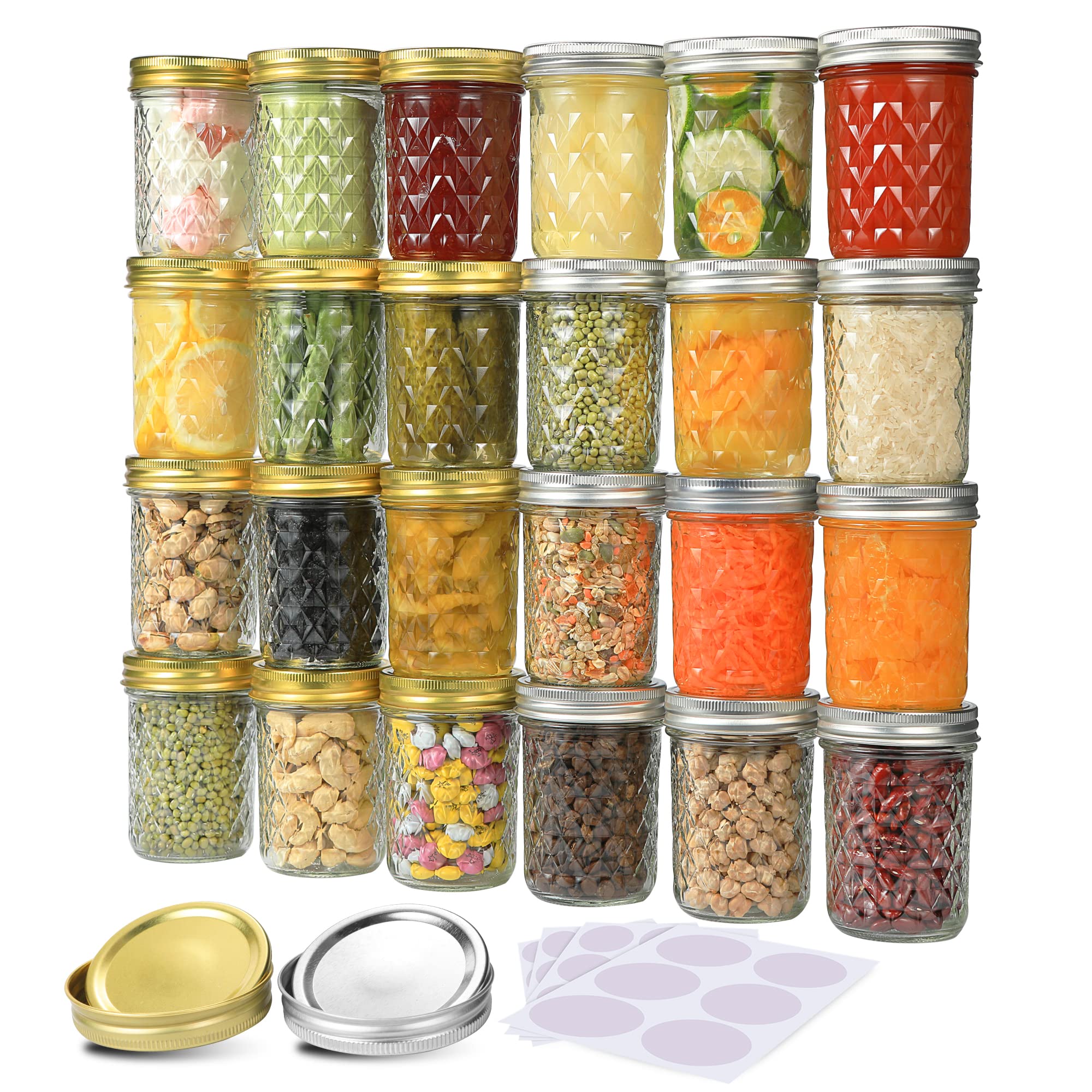 SPANLA wedding favors setup using jars and ribbons for elegant decor