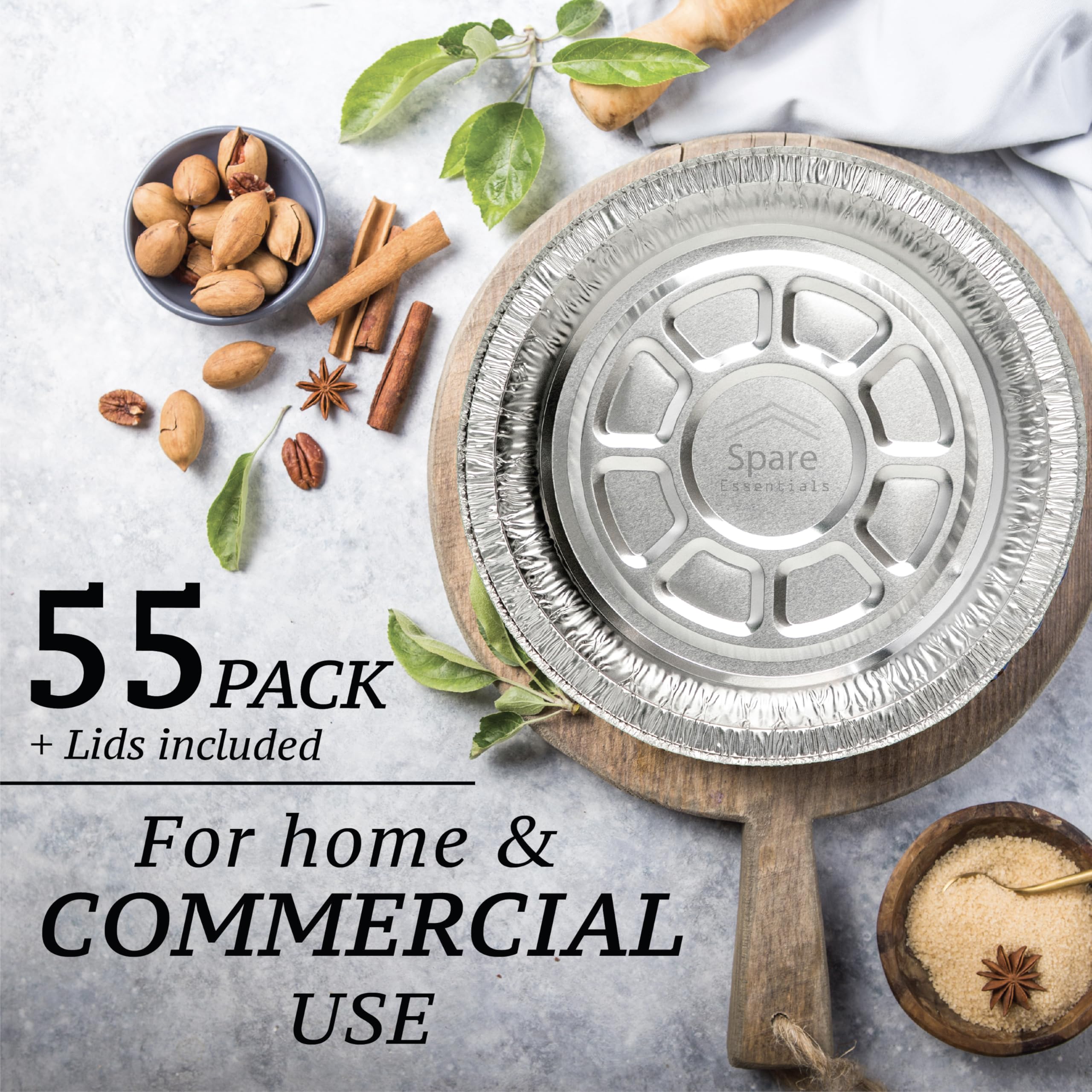 Spare Essentials air fryer compatible pans, convenient for quick meals