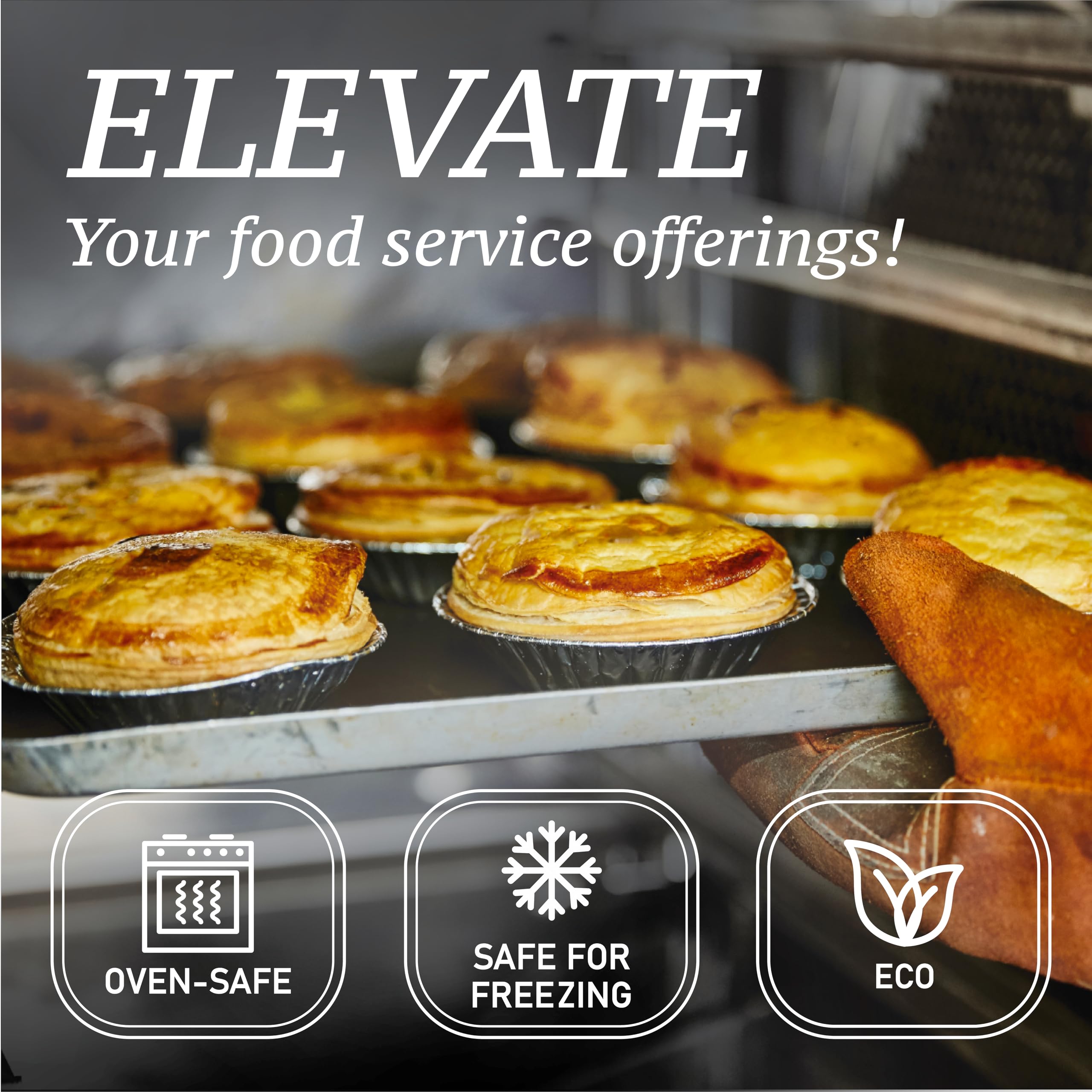 Spare Essentials aluminum pie tin ensures even heating and browning.