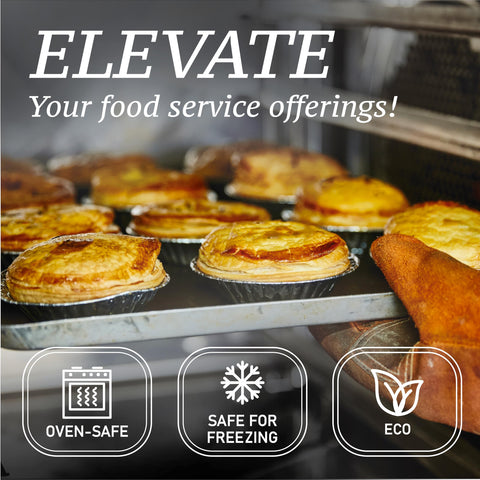 Spare Essentials aluminum pie tin ensures even heating and browning.