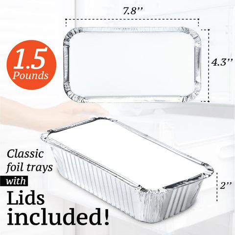 Spare Essentials bakery-style loaf pan with lid for even heating