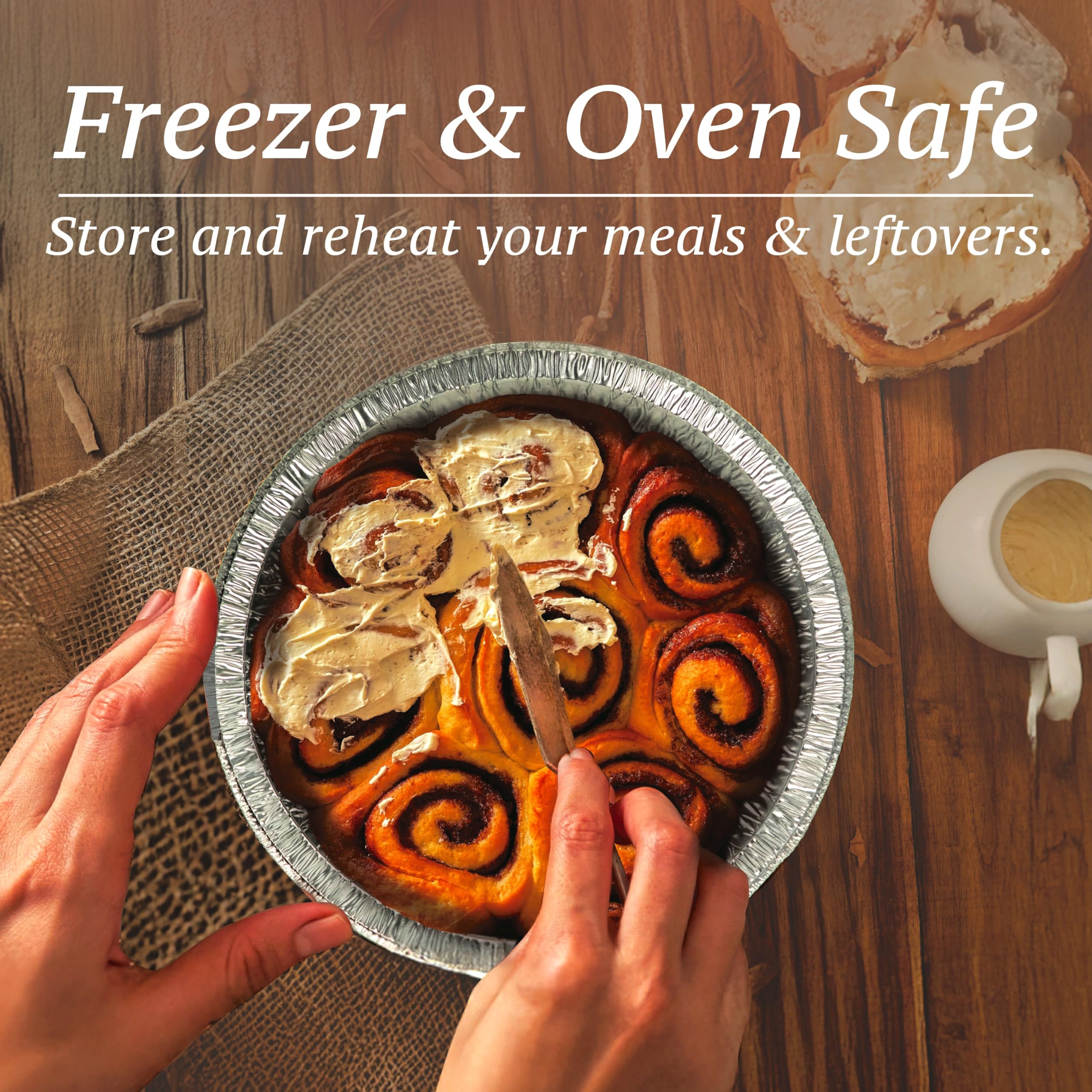 Spare Essentials 55-pack takeout pans, perfect for catering events