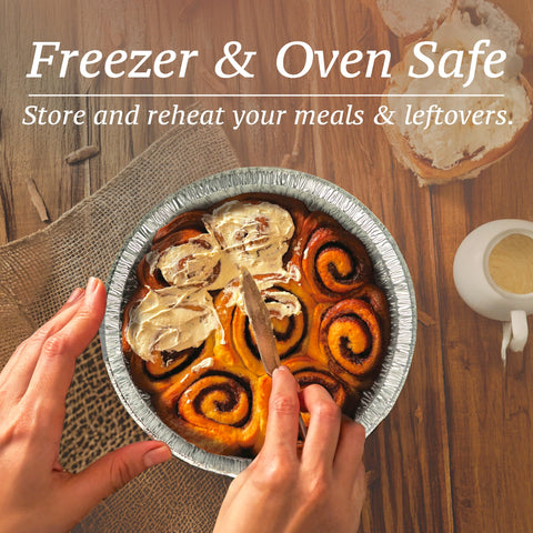 Spare Essentials 55-pack takeout pans, perfect for catering events