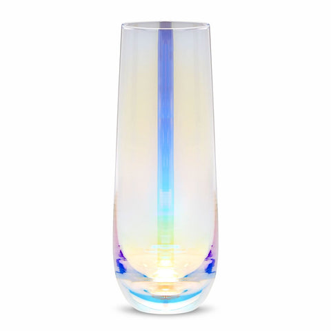 Sparkle and Bash 10-ounce stemless flute for balanced sparkling pours.