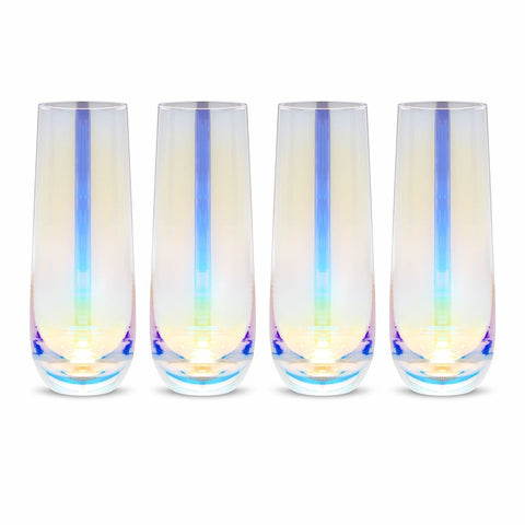 Sparkle and Bash four-pack glassware for cohesive entertaining sets.