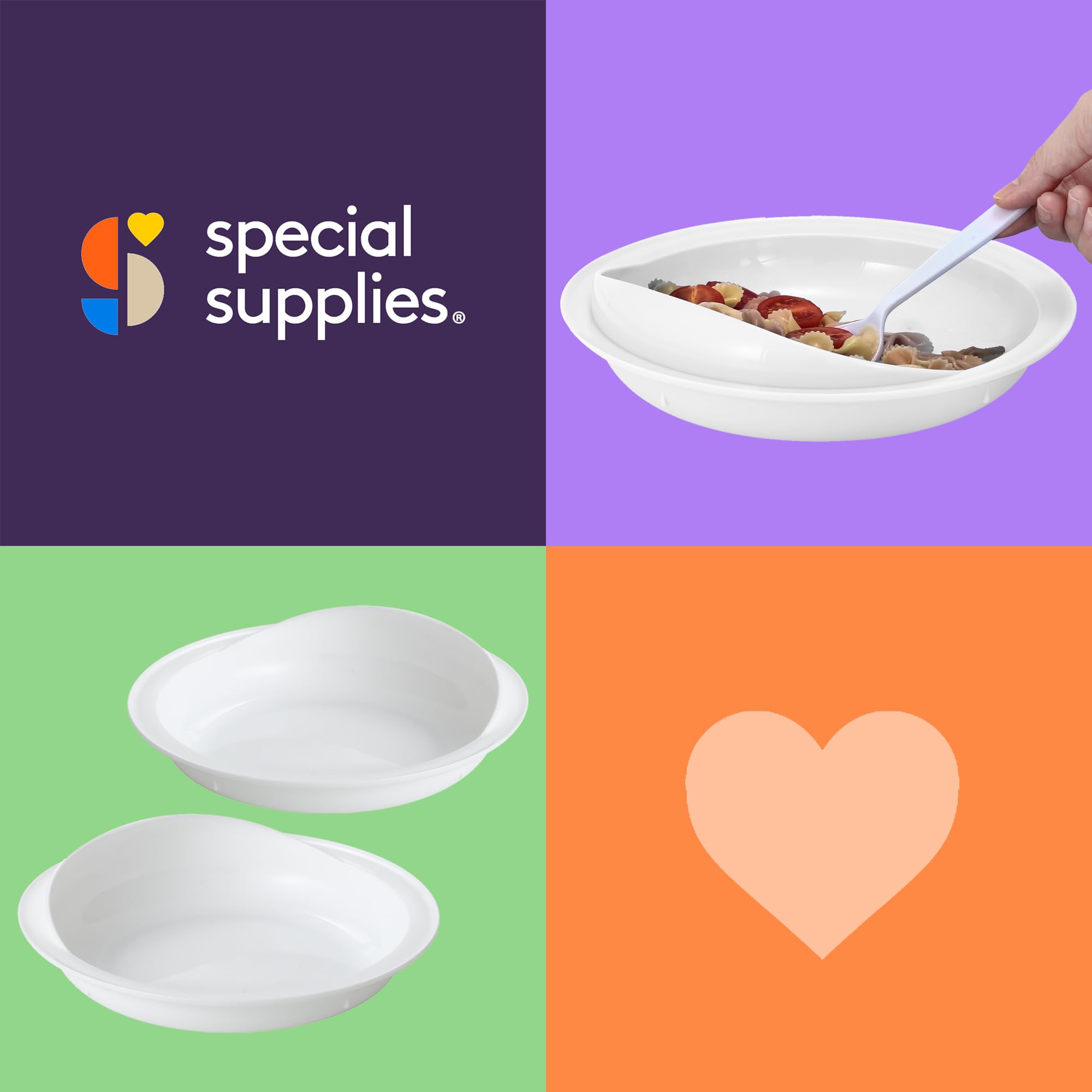 Special Supplies two-pack meal aids for seniors and disability daily living.