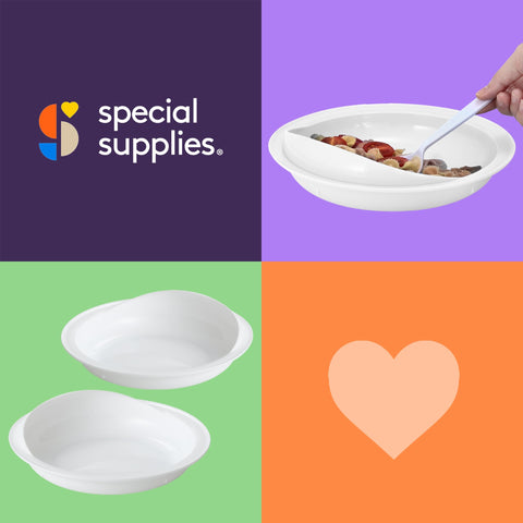 Special Supplies two-pack meal aids for seniors and disability daily living.