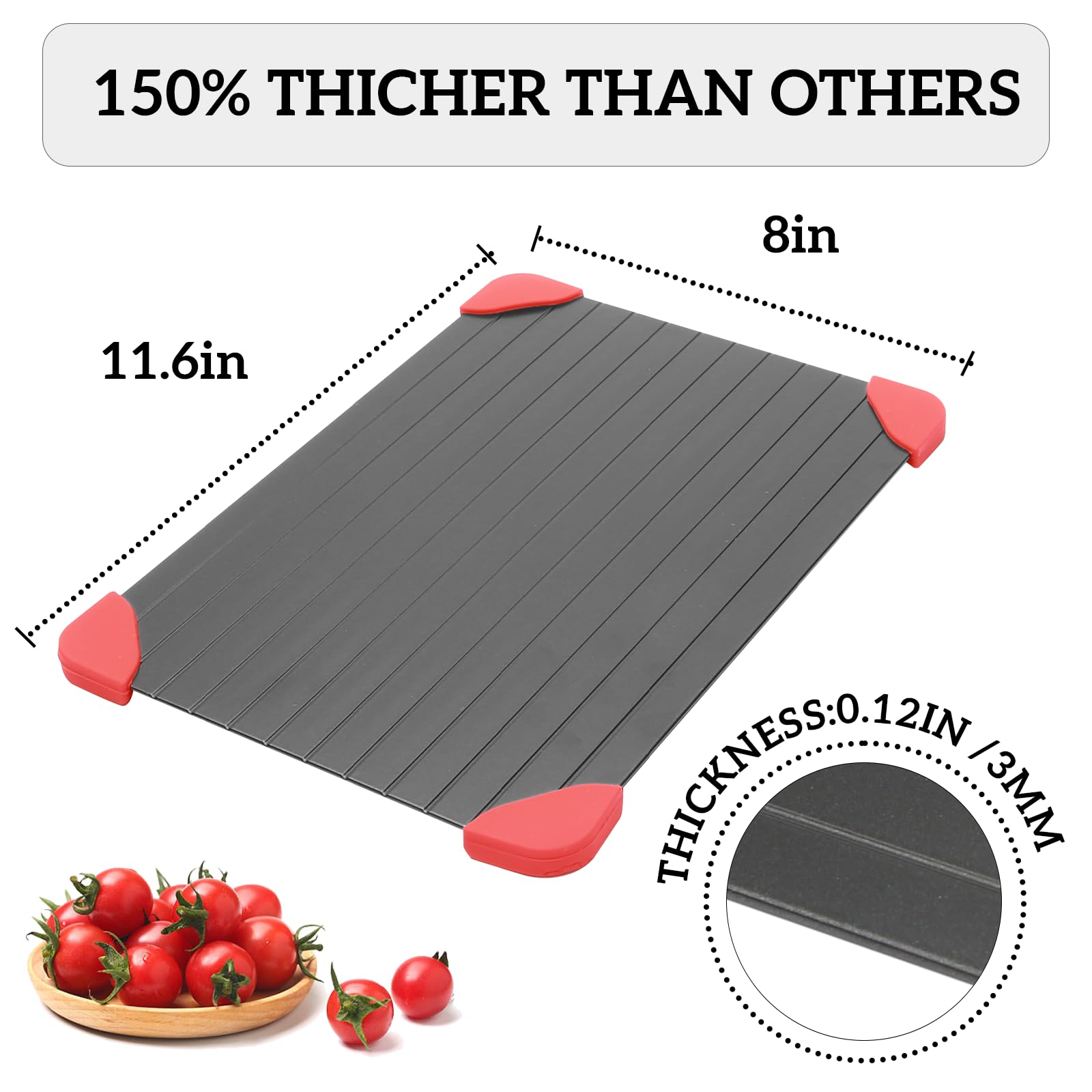Spectabilis defrosting tray thawing meat efficiently