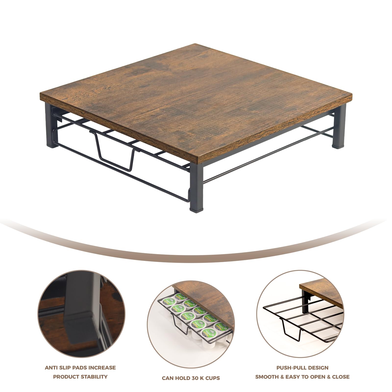 Speday metal frame highlights sturdy, no-assembly setup.