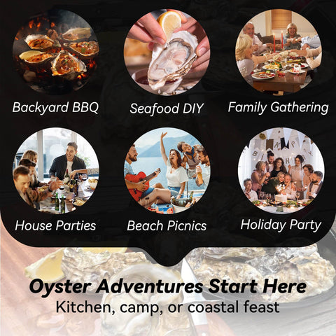 SPEENSUN oyster shucking kit ready for home entertaining and gatherings