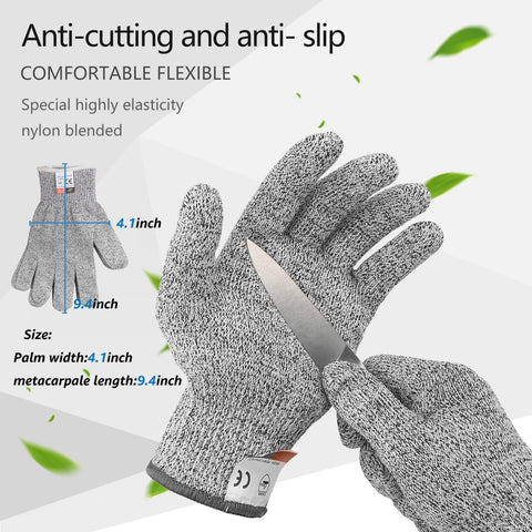 SPEENSUN oyster shucking knife glove set protects hands.