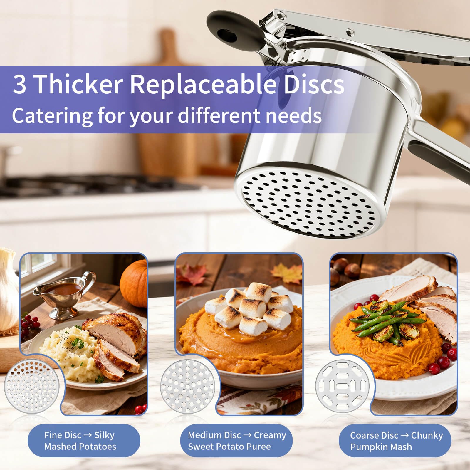 Speensun potato ricer is dishwasher safe for easy cleanup